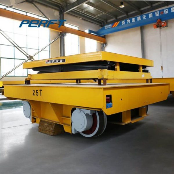 Customized Aluminum Material Handling Hydraulic Flat Cart Cart Factory