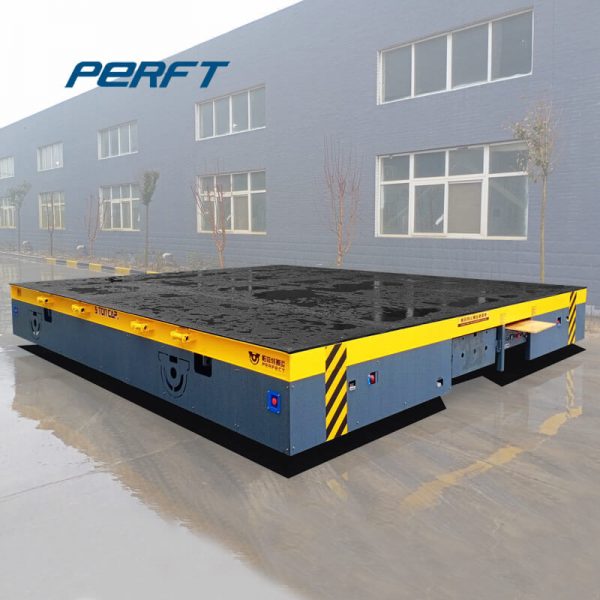 Heavy Duty Trackless Carriage Motorized Transfer Flat Cart